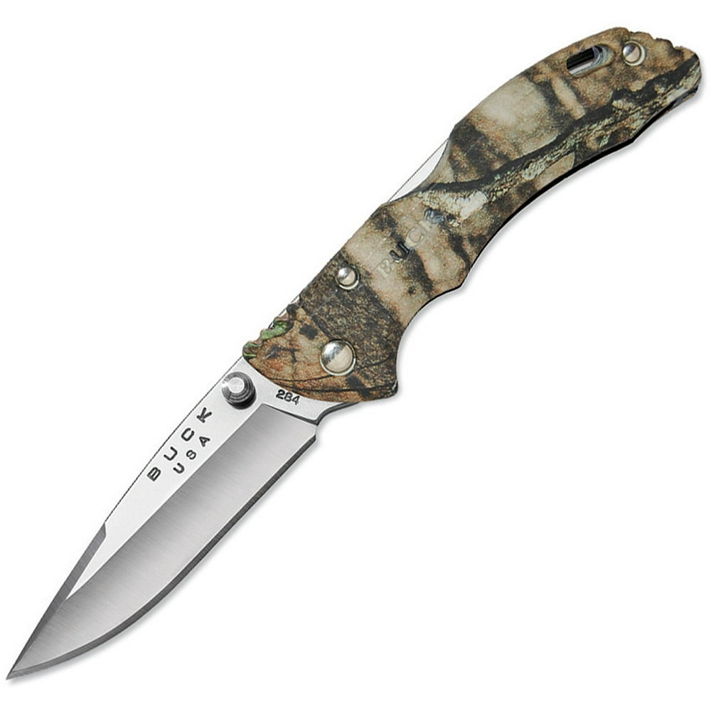 Buck BU284CMS22 Bantam Mossy Oak Lockback Folding Knife 3.75" Closed