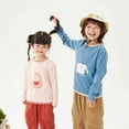 thumbnail image 6 of Inknowing Soft Cotton Long Sleeve T-Shirt Stretchy & Breathable Spring Wear for Boys and Girls, 6 of 7
