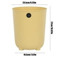 thumbnail image 3 of Hwkond Trash Can Kitchen Portable Hollow Paper Cans And Convenient Lidless Living Room Bedroom Household Plastic Trash Cans Up to 50% Off, 3 of 6