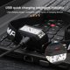 thumbnail image 5 of Linterna frontal LED recargable impermeable brillante Mini faro para correr de noche al aire libre ciclismo pesca Camping, 5 of 8