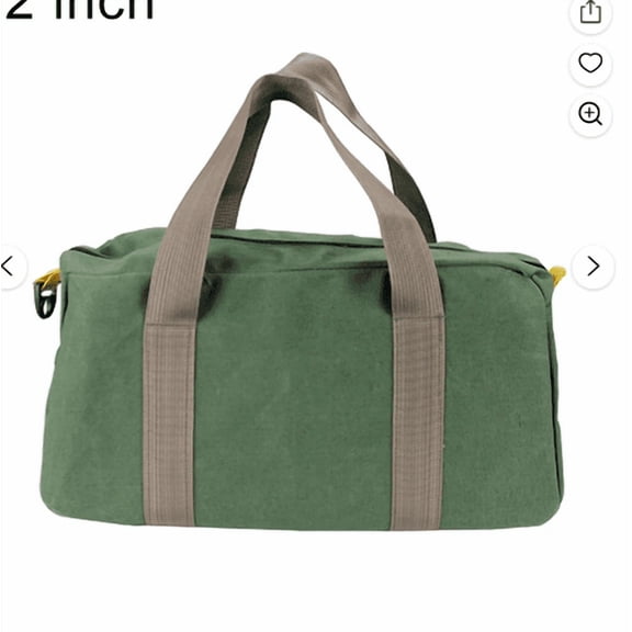 Hot Sales!Hand-Held Waterproof Canvas Hardware tool Bag,Wide Mouth tool Bag Canvas High Capacity Handbag Portable Multi Function tool Bag for Storage Screwdrivers Plier Nails