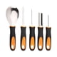 thumbnail image 2 of Kit profesional para tallar calabazas de Halloween, juego de herramientas para tallar calabazas para niños y adultos, para decoraciones de linternas p 5 piezas sin bolsa Baoblaze Plantillas para tallar calabazas, 2 of 8