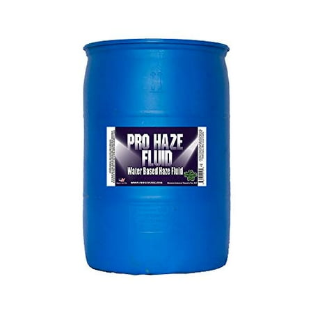 Froggys Fog - Pro Haze - High-Performance Haze Fluid for Hurricane Haze 2 and Fog Machines - Water Based Haze Fluid - 55 Gallon Drum