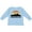 AE-Light Blue, variant on Minneapolis Minnesota Skyline Retro Sunset Boys or Girls Long Sleeve Toddler T-Shirt