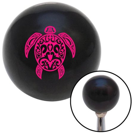 American Shifter Pink Giant Turtle Black Shift Knob with M16 x 1.5 Insert Shifter Auto Manual Custom