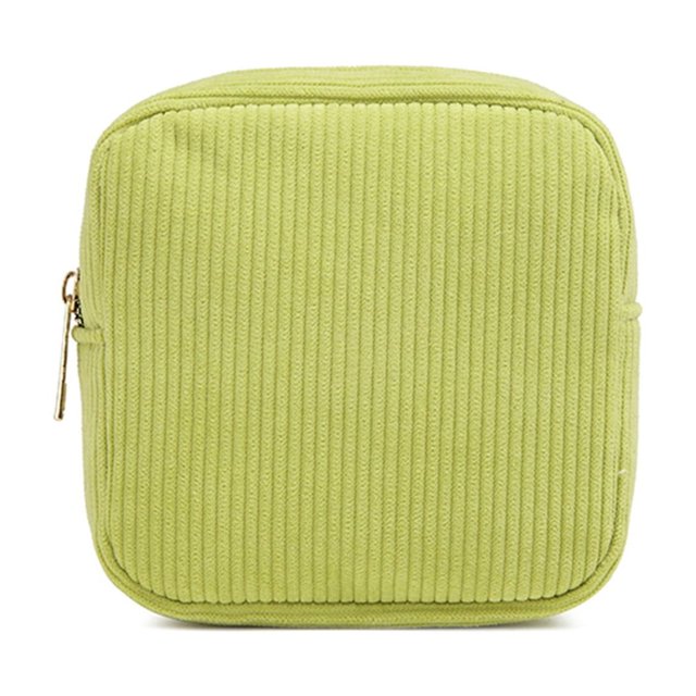 TINZ Velvet Makeup Pouch Wristlet Bag Small Portable Organizer For Cosmetics Sanitary Pads And With Soft