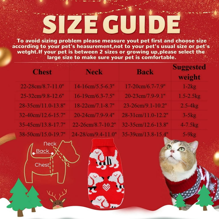 Puppy's first christmas sweater hot sale