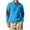 Sky Blue, variant on tarylea Sweatshirts for Men Long Sleeve Notch Neck Color Blocked Button Pullover Casual Loose Fall Dressy Tops