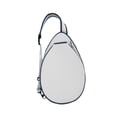thumbnail image 4 of Bolsa de tenis, bolsa cruzada de tenis, portátil, de gran capacidad, para portar palas. Bordes azules blancos., 4 of 9