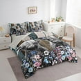 thumbnail image 3 of Castle Fairy Highland Cow Twin Bedding Sets 7-Piece for Boys Girls,Rustic Farmhouse Animal Bedding Comforter Set Microfiber,Chic Floral Flowers Breathable Sheet Sets,Luxury Bedroom Decor,Reversible, 3 of 8