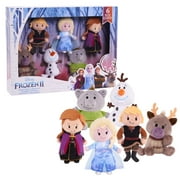 Just Play Disney Frozen 2 Stylized Plush Collector Set, Preschool Ages 3 up