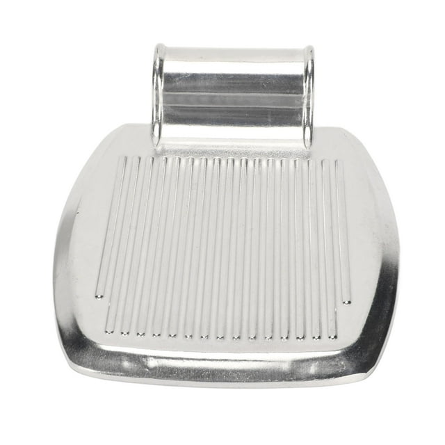Wheelchair Footplate, Robust Wheelchair Foot Pedal Textured Finish Strong Grip Wear Proof High Strength Aluminium Alloy Light Weight For Hospital