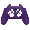 thumbnail image 3 of PlayVital Cute Demon Silicone Grip Cover for Nintendo Switch Pro Controller, Anti-Slip, Kawaii Protective Skin with Joystick Caps and Stickers – Purple, 3 of 9