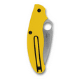 thumbnail image 2 of Spyderco Yellow FRN UK Pen Knife SlipIt Salt Series LC200N Stainless Pocket Knives, 2 of 2