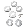 thumbnail image 4 of FUEENIRVA 1 Set Door Hole Filler Plate Lock Cover Heat and Cold Resistant 5.3x5.3x0.4in, 4 of 6