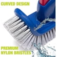 thumbnail image 5 of Pool Brush, Rotatable Handle Pool Brush Head, Premium Bristles Pool Corner Brush/pool Step Brush, Household Pool Scrubber For Pool, Spa, Bathroom, Flo, 5 of 5