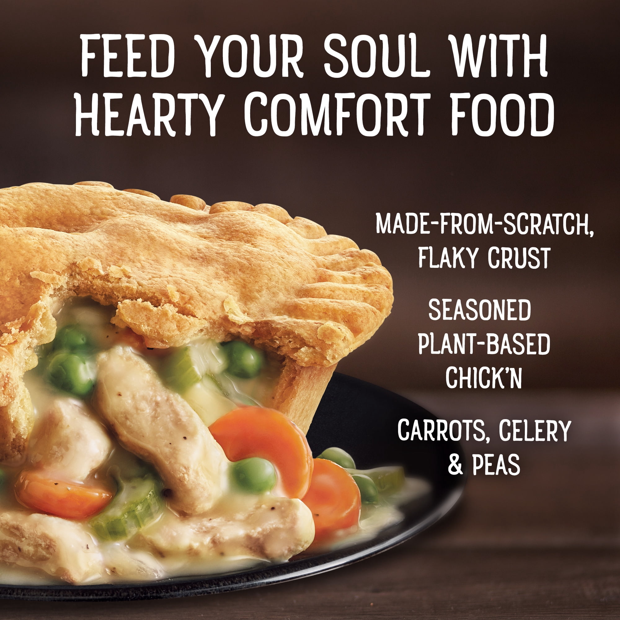 Marie Callender's Plant-Based Gardein Chick'n Pot Pie, Frozen Meal, 15 oz.