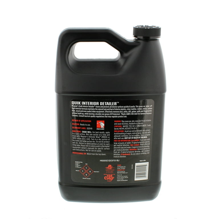 Meguiar's Quik Interior Detailer, D14901 - 1 gal.