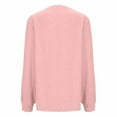 thumbnail image 6 of SYMOID Womens Soft Stretch Long Sleeve Top - Loose Fit with Drop Shoulder & Thumb Hole Cuffs, Breathable for Everyday Wear & Layering, Pink (S to XXL),Size S, 6 of 7