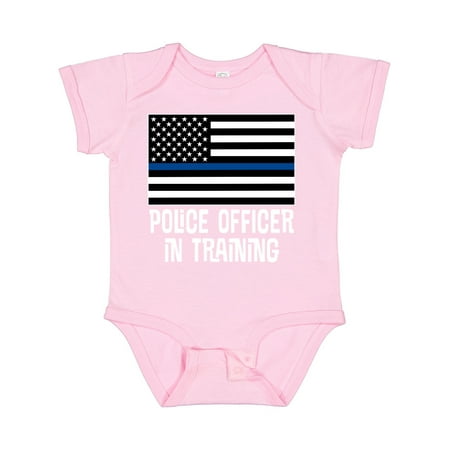 

Inktastic Police Officer in Training Gift Baby Boy or Baby Girl Bodysuit