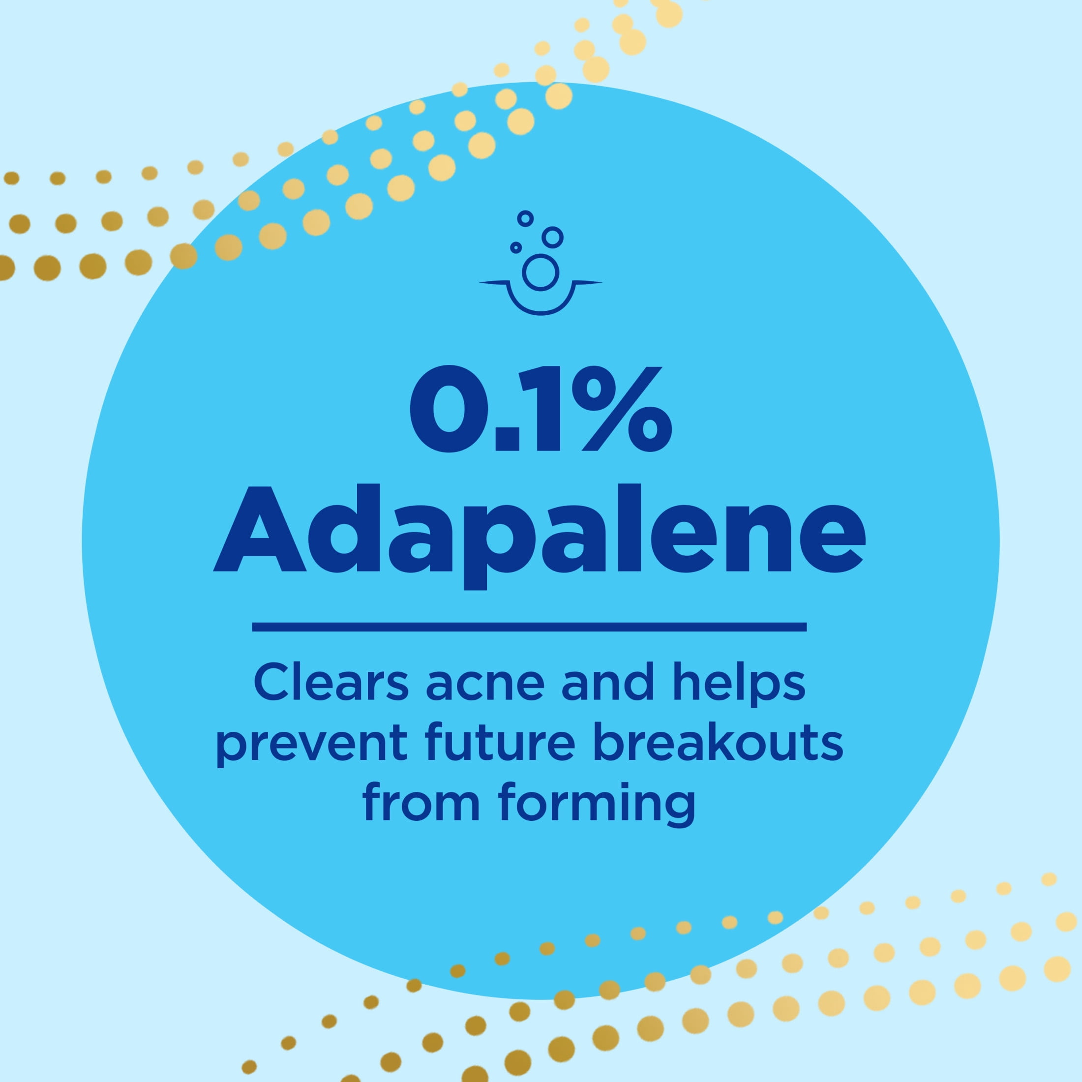 Differin Acne Treatment Gel, Retinoid Treatment for Face with 0.1% Adapalene, Gentle Skin Care for Acne Prone Sensitive Skin, 1.6 OZ