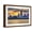 Brown Frame, variant on Art.com Chicago, Illinois - Moody Skyline Art Print by Lantern Press, Brown Frame Wall Art, 23" x 17"