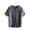 Gray-Tshirt for men, variant on Big and Tall Linen Shirts for Men Short Sleeve V Neck T-Shirts Loose Fit Solid Color Tshirt Summer Casual Basic Tee
