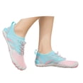 thumbnail image 3 of KANG Fashion Men's & Women's Outdoor River Trekking Shoes, Breathable Mesh Water Shoes, Non- All-Terrain Sneakers for the Beach, Fitness, Cycling, and Athleisure Light Blue 39, 3 of 6