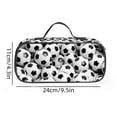 thumbnail image 3 of Nkmbld Pencil Case Sports Ball Creatives Pencil Bag Large Capacity Pencil Pouch with Zipper, Cute Pencil Case Pouch Organizer, Birthday Gifts Pen Box for Men, 3 of 8