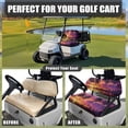 thumbnail image 5 of Binienty 2 Piece Golf Cart Seat Covers Tropical Palm Tree Sunset Golf Cart Seat Cover Towel Blanket 2 Passenger Club Car Golfcart Accessories, 5 of 8
