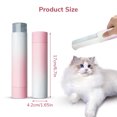 thumbnail image 3 of TUXTOOX Pet Hair Removal Tool, 2-in-1 Pet Grooming Hair Comb & Hair Brush Cleaner Used For Removing Pet Hair from Sofas, Clothes, Pink, 3 of 10