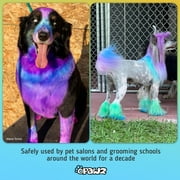 OPAWZ Semi-Permanent Dog Hair Dye, Non-Toxic Pet Hair Dye for Dogs, Cats and All Pets Can be Bathed (Strawberry Red)