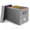 Grey, variant on File Organizer Box with Lid, Linen Hanging File Storage Box with Handle, Collapsible Document Filling Box for Letter/Legal Folder, Portable File Box for Office/Decor/Home (1 Pack, Green)