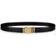 thumbnail image 4 of Cinturón de Ráton Barry.Wang de Cuero Dorado para Hombre 110-150 cm, 4 of 6