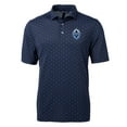 thumbnail image 2 of Men's-Cutter & Buck  Navy Vancouver Whitecaps FC Virtue Eco Pique Tile Print Recycled Polo, 2 of 3