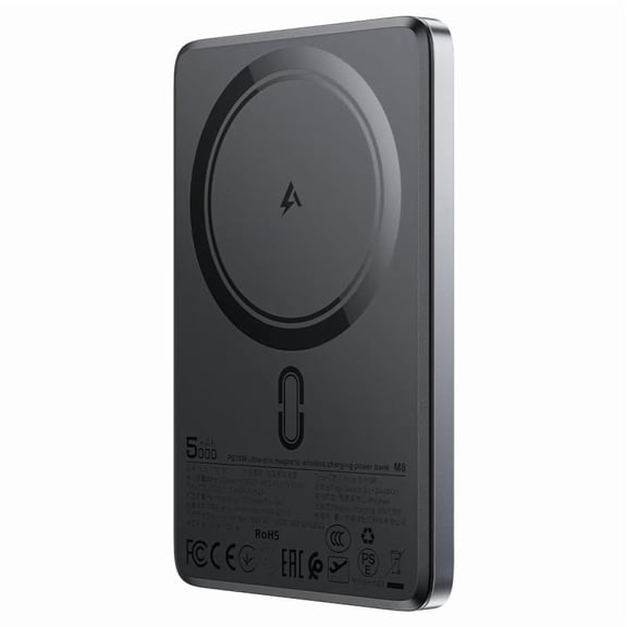 ACEFAST M8 Powerbank 5000mAh PD18W Ultra-Thin Magnetic Wireless