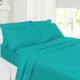 Extra Deep Pocket 6 Piece Bed Sheet Set Super Deep Fitted Sheet Fits