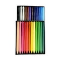 thumbnail image 1 of Methold Crayones de varios colores, bolígrafos prácticos para colorear, juego de dibujo a lápiz seguro, papelería, escuela, estudiante, niños, pinturas 24 colores, 1 of 6
