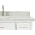 thumbnail image 6 of Ariel D037SLCWOVOGRY Kensington 37" Free Standing Single Oval Basin Vanity Set - Grey, 6 of 7