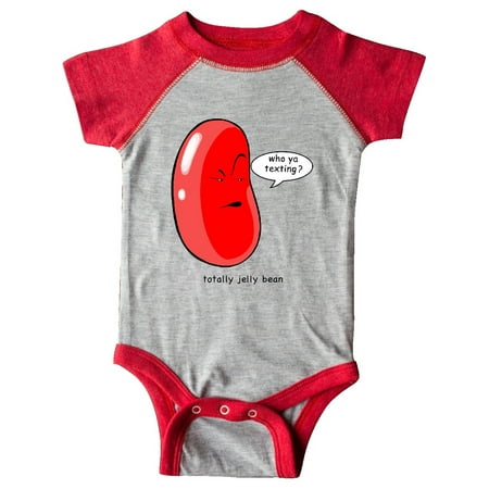 

Inktastic Easter Totally Jelly Bean Jealous Red Jelly Bean Gift Baby Boy or Baby Girl Bodysuit
