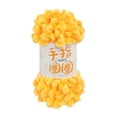 thumbnail image 1 of Generic Polyester Puffy Finger Loop Chunky Chenille Yarn, 5 Pieces, 1 of 7