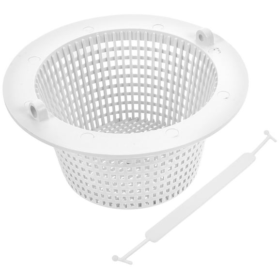 OUNONA Swimming Pool Strainer Basket Reusable Pool Skimmer Basket Plastic Pool Filter Basket