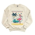 thumbnail image 3 of Ugly Sweater Flamingo -  Women's Sweatshirt, 3 of 12