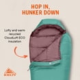 thumbnail image 4 of Kelty | Mistral Kids 20° Degree Malachite - Lightweight and Durable, 4 of 9