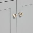 thumbnail image 2 of Ariel Hamlet 37 In. Left Offset Rectangle Sink Vanity With 0.75 In. Carrara White Countertop In Grey, 2 of 11