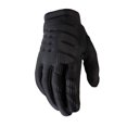 thumbnail image 1 of Guantes de motocross y bicicleta de montaña para jóvenes para clima frío 100% Brisker - Equipo de protección para carreras MTB y MX (Youth SM - Negro/Gris), 1 of 1