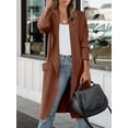 thumbnail image 3 of Luniro Women Open Front Coatigan Jackets Long Cardigan Sweaters 2025 Fall Winter Oversized Cardigans, 3 of 10