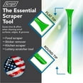 thumbnail image 2 of Scrigit Scraper: No-Scratch Plastic Tool, 3 Pack Wider -  Multi-Use Tool for Removing Food, Labels, Stickers, Paint, Grease, 2 of 8