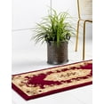 thumbnail image 3 of Rugs.com Chateau Collection Rug – 3' x 19' 8 Runner Red Medium Rug Perfect For Hallways, Entryways, 3 of 5