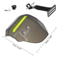 thumbnail image 3 of Unique Bargains 1 Set Universal Black Motorcycle Handlebar Handguard Hand Guards Protector for ATV Dirt Bike, 3 of 8